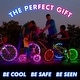 preview thumbnail 2 of 4, Activ Life Bike Wheel Lights (2 Tires, Pink), Birthday & Summer Gifts for Women & Girls, Unique Presents for Her
