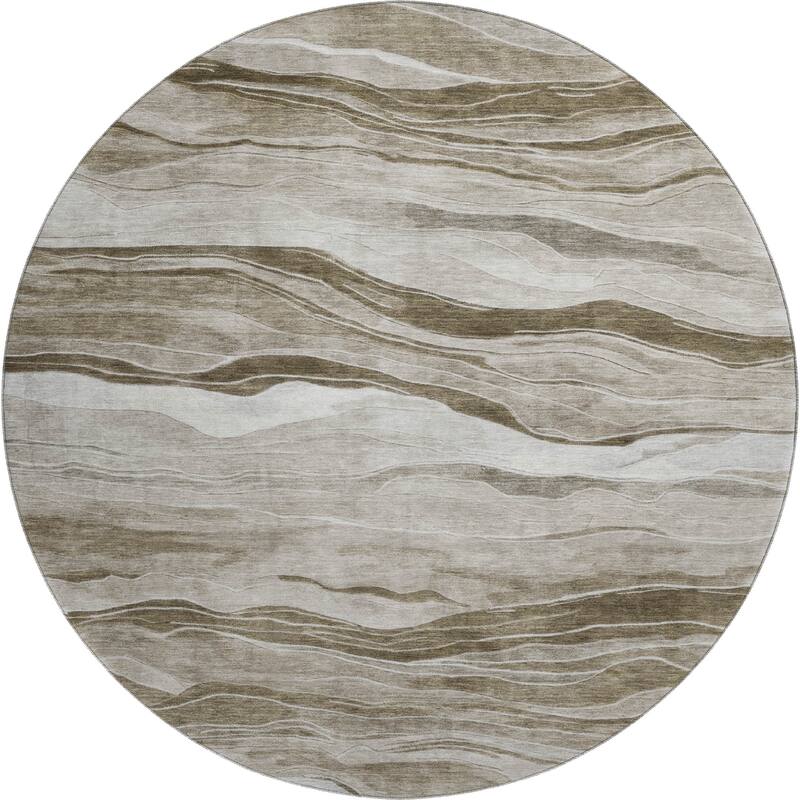 Premium Washable Super Soft Modern Waves Mayfield Rug