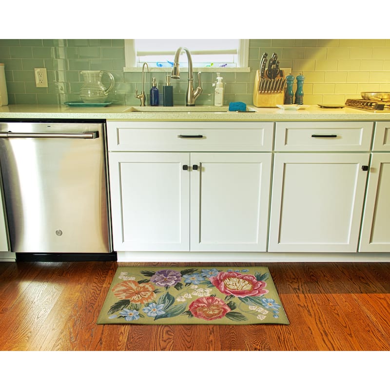 Liora Manne Esencia Secret Garden Indoor/Outdoor Mat