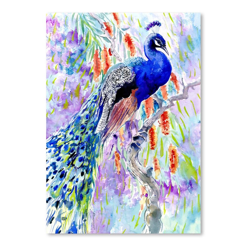 Americanflat - Peacock by Suren Nersisyan - 16"x20" Poster Art Print