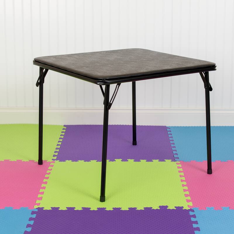 Kids Folding Table - Black