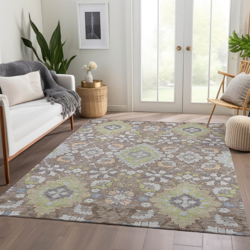 Premium Washable Super Soft Traditional Grace Mayfield Rug