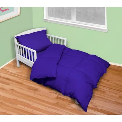 St. James Home 4 Piece Cotton Toddler Comforter Set