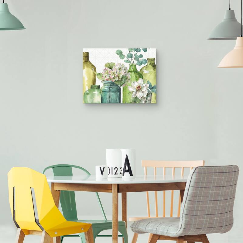 Mixed Greens XLIX Canvas Art Print