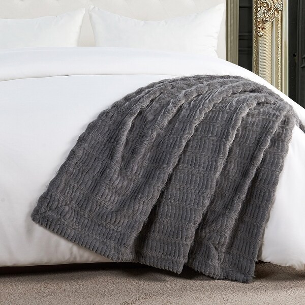 Fukugen Warmer Free Blanket ダークグレー Soft-Fleece - ZOEPPRITZ1828