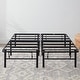 preview thumbnail 3 of 16, LUCID Comfort Collection Platform Bed Frame