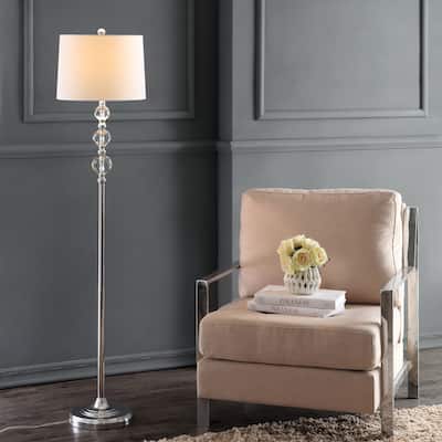 SAFAVIEH Lighting 61-inch Venezia Crystal Floor Lamp