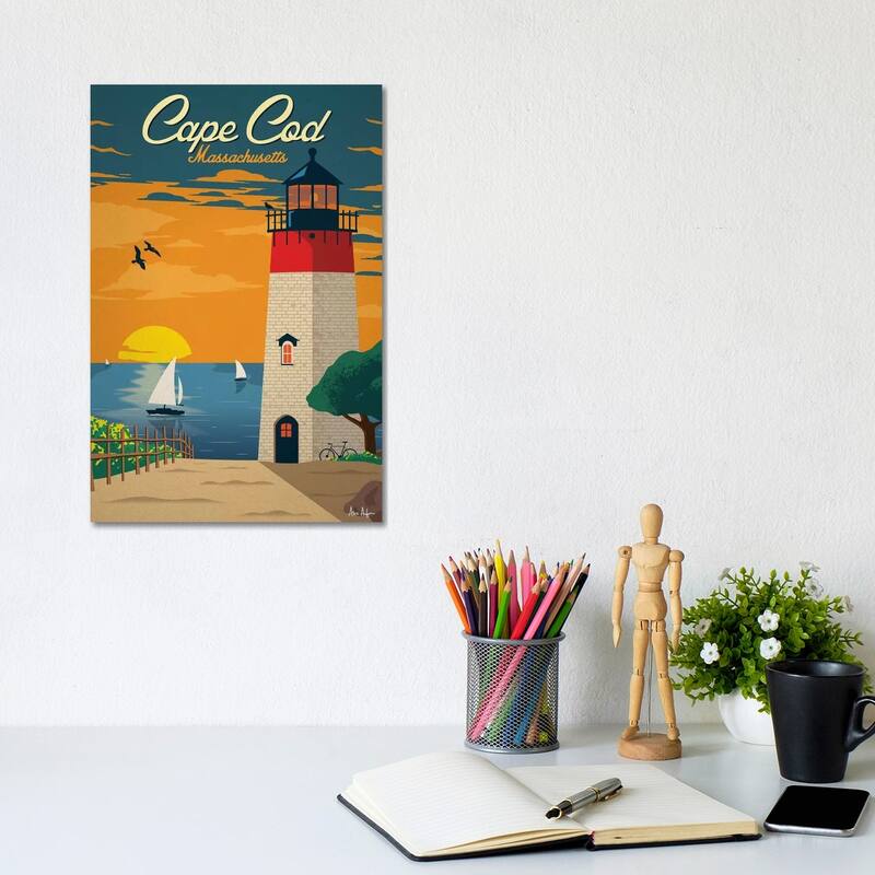 iCanvas "Cape Cod" by IdeaStorm Studios Canvas Print - 12x8x0.75