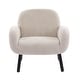 preview thumbnail 6 of 34, Christopher Knight Home -Daniel Solid Wood And Fabric Armchair