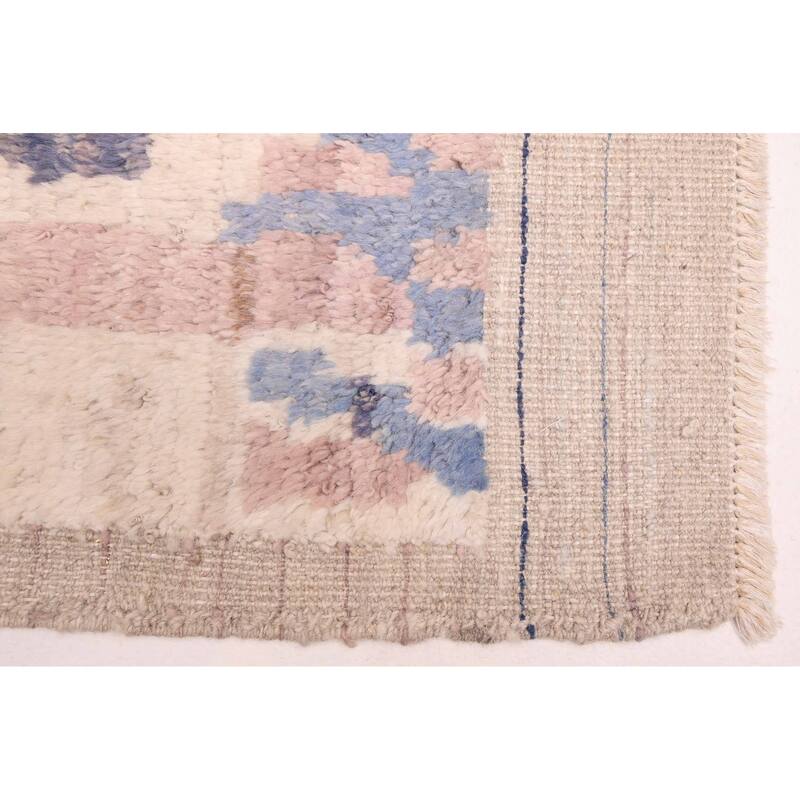 ECARPETGALLERY Hand-knotted Pak Finest Marrakesh Ivory Wool Rug - 8'1 x 10'0