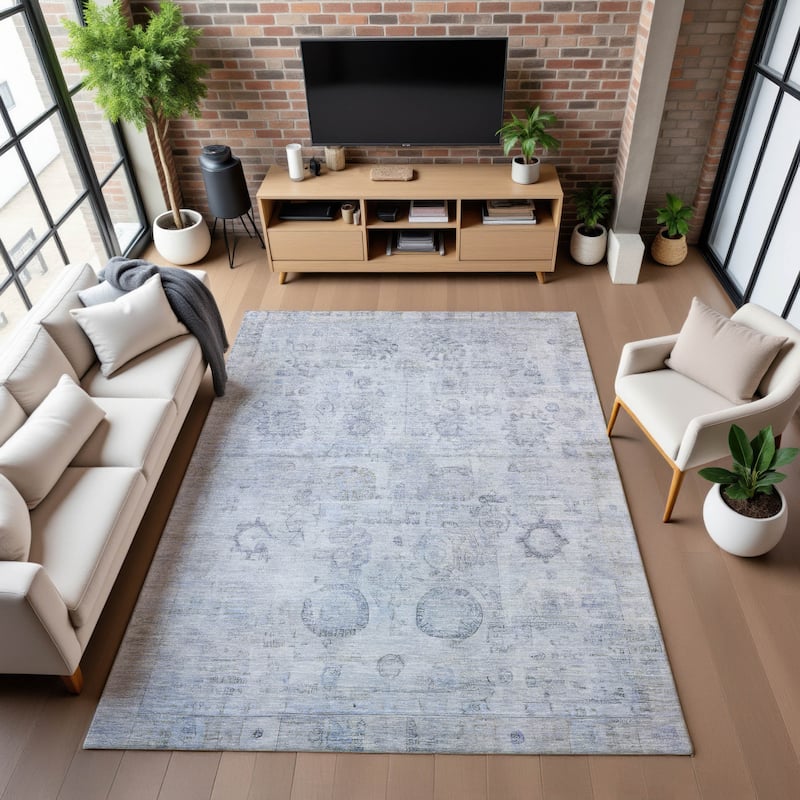 Premium Washable Super Soft Vintage Traditional Mayfield Rug