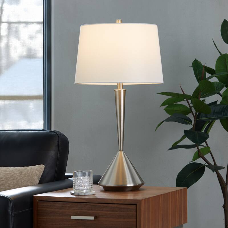 Porch & Den Deanna 29" Metal Table Lamp (Set of 2)