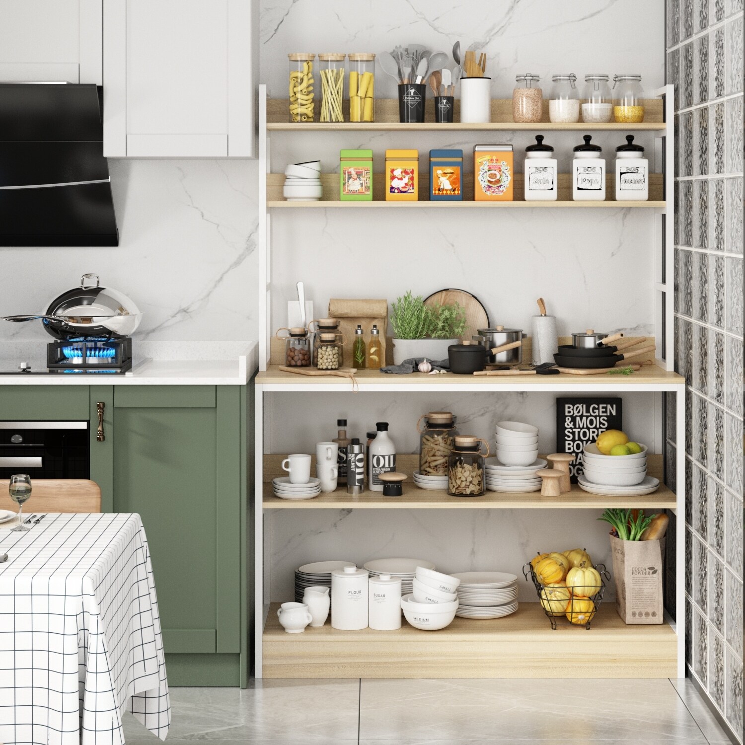 Bakers best sale rack pantry