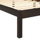preview thumbnail 5 of 6, Classic Platform Bed Frame Wood Queen Bed with Headboard, Solid Wood Queen Size Platform Bed Frame, No Box Spring Needed