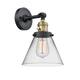 Option Black Antique Brass / Clear