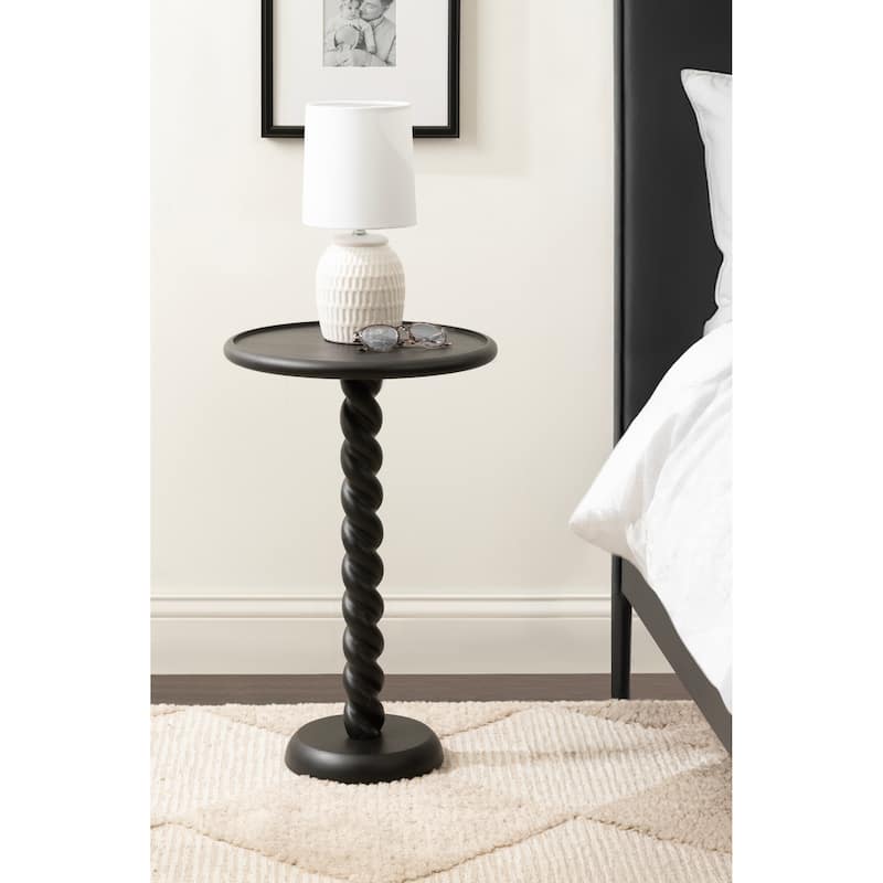 Kate and Laurel Willoughby Round Side Table