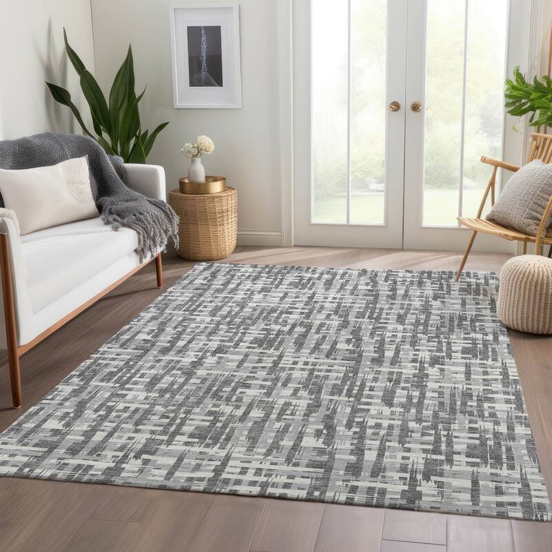 Premium Washable Super Soft Abstract Weave Mayfield Rug
