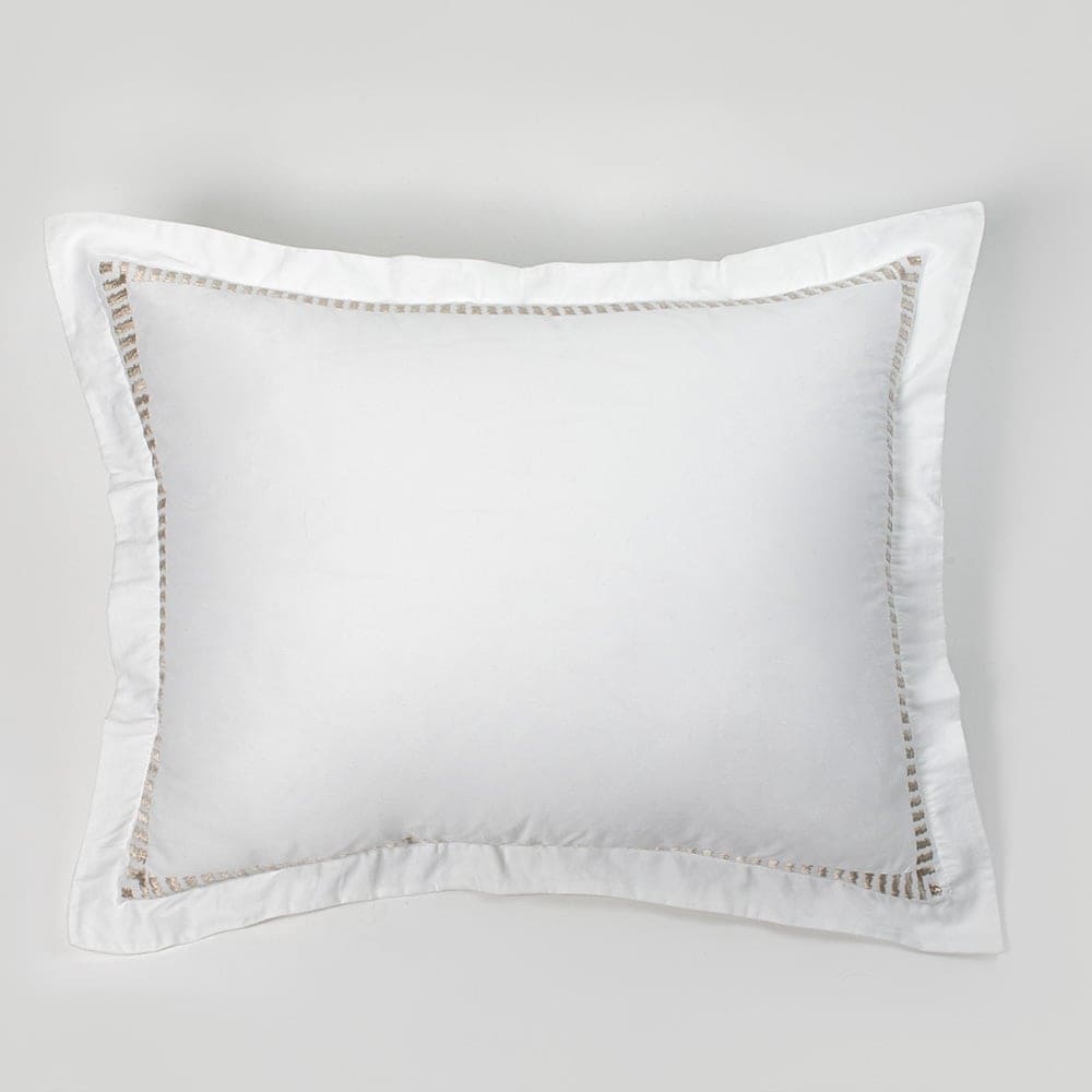 Savona, Rayon/Velvet, Oyster, Sham