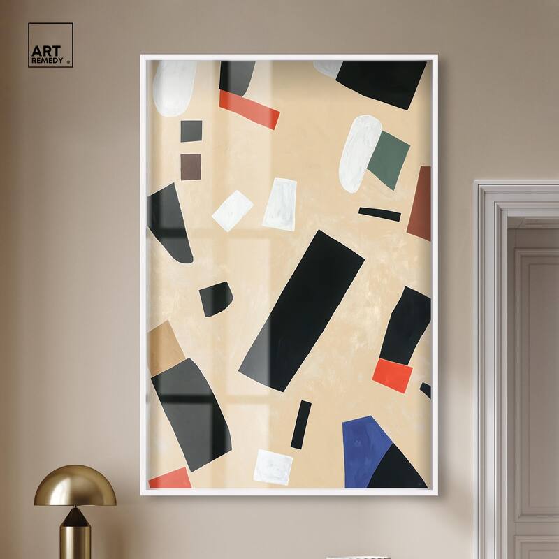 Mindscape Mosaic I Shadowbox by Art Remedy