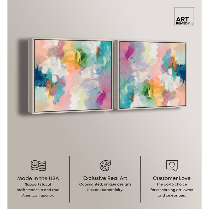 Cat Deco Canvas by Art Remedy