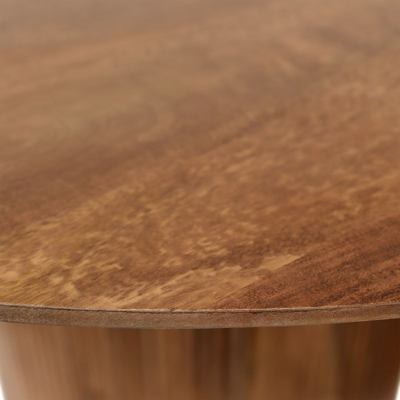 Ardor 47" Wide Mango Wood Dining Table, Medium Brown