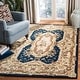 preview thumbnail 1 of 36, SAFAVIEH Handmade Empire Shawna Traditional Oriental Wool Rug 3' x 5' - Navy/Beige