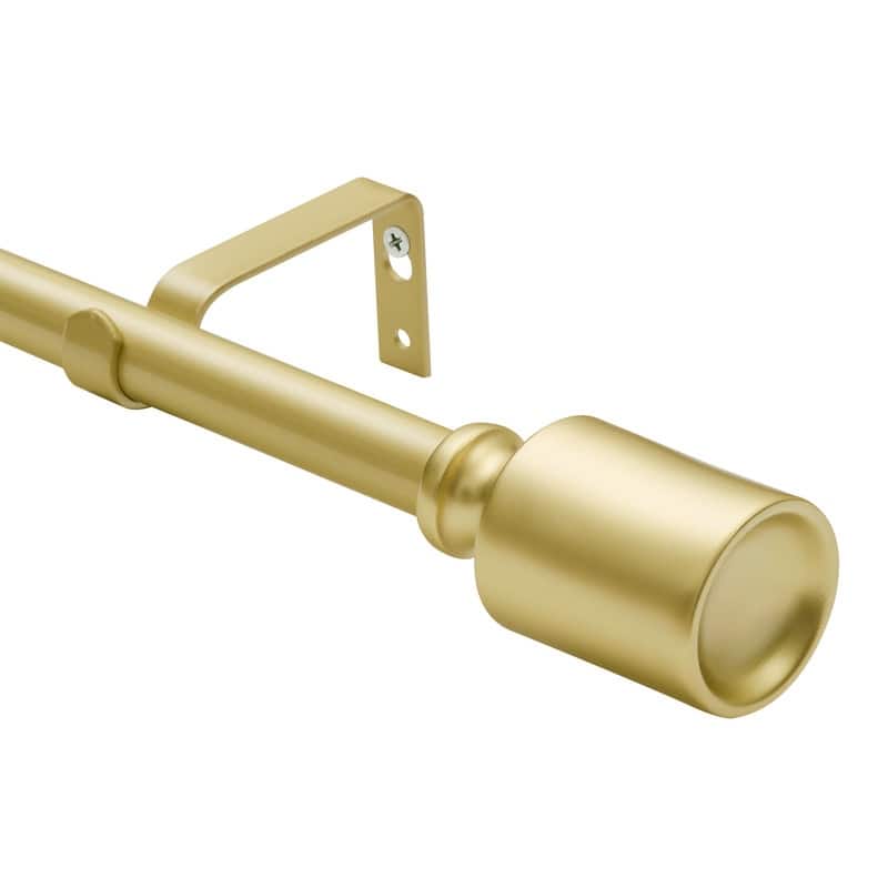 UTOPIA ALLEY 3/4 Inch Curtain Rod - Curtain Rods For Windows 48 to 86 Inch, Adjustable Drapery Rods