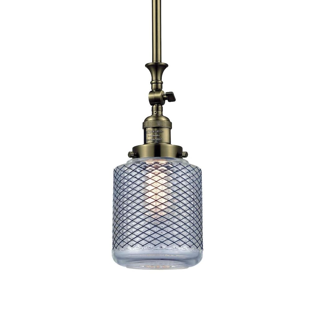 Innovations Lighting Stanton Single Light 6" Wide Mini Pendant