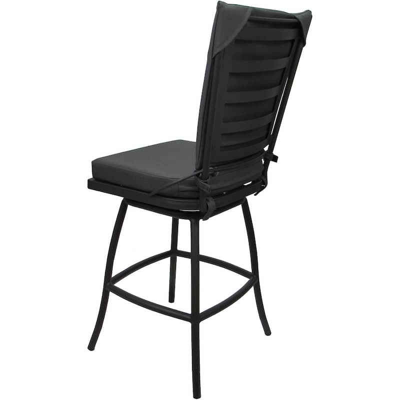 Outdoor Bar Stool Counter 26" 30" Extra Tall 34" - Jamey without Arms