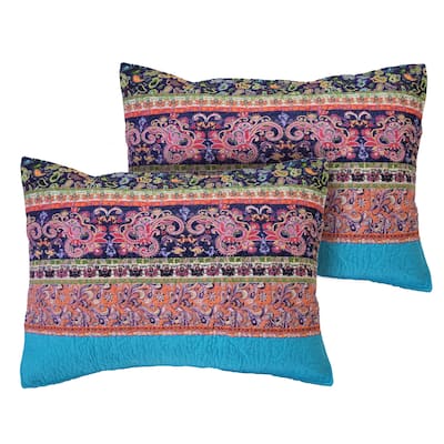 Fashion Bedding Collection Pillow Sham Sets (Set of 2 Shams) by Greenland Home Fashions