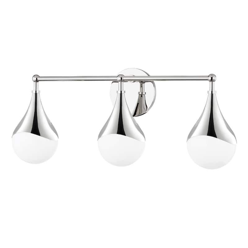 Mitzi by Hudson Valley Ariana LED Bath Bracket with Opal Glossy Glass
