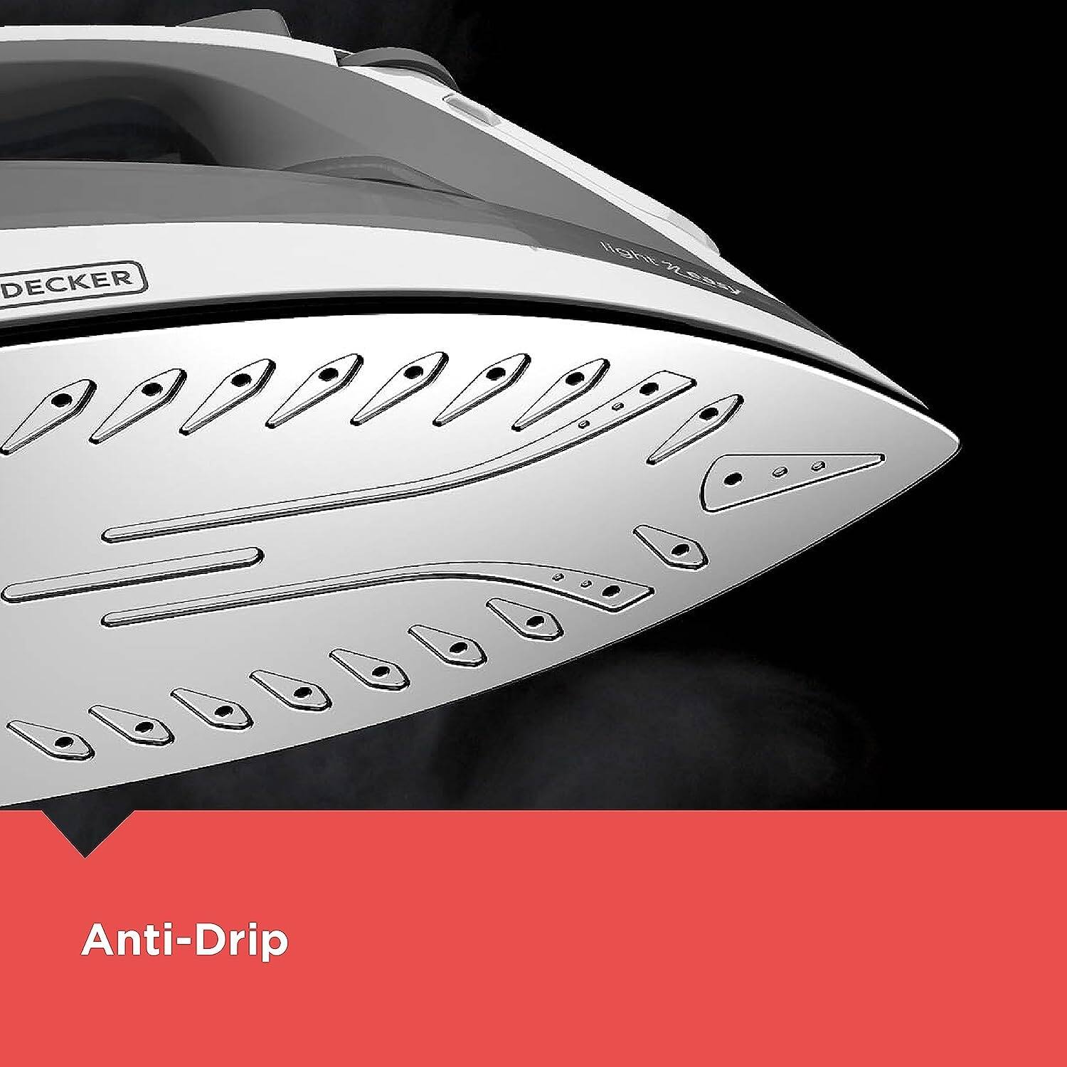 Light ‘N Easy Compact Steam Iron,Stainless Steel Soleplate Bed Bath & Beyond 40415619