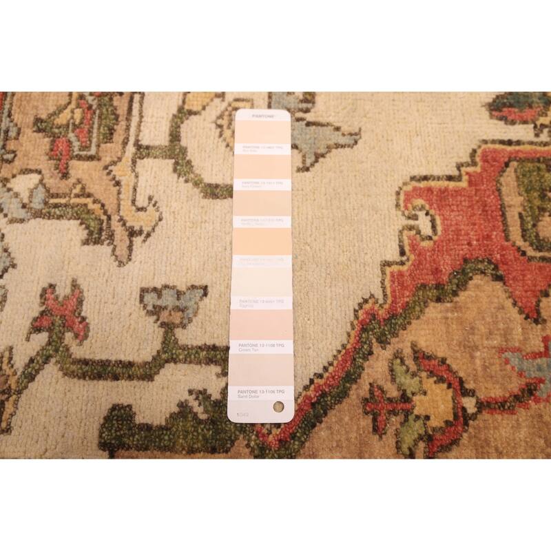 ECARPETGALLERY Hand-knotted Jules Sultane Cream Wool Rug - 4'0 x 6'1