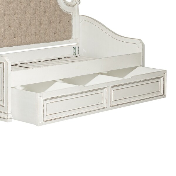 Magnolia manor antique white twin daybed with trundle sale