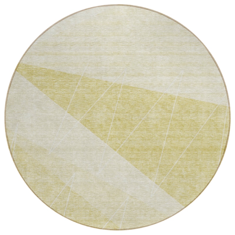 HomeRoots Geometric Transitional Rectangle Outdoor Rug