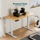preview thumbnail 24 of 26, Modern Electric Regulate Desk with Adjustable Height Electric machine and Memory Presets for Home Office or Bedroom