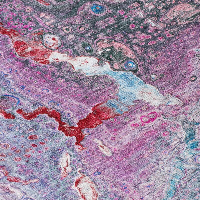 HomeRoots Abstract Contemporary Rectangle Outdoor Rug