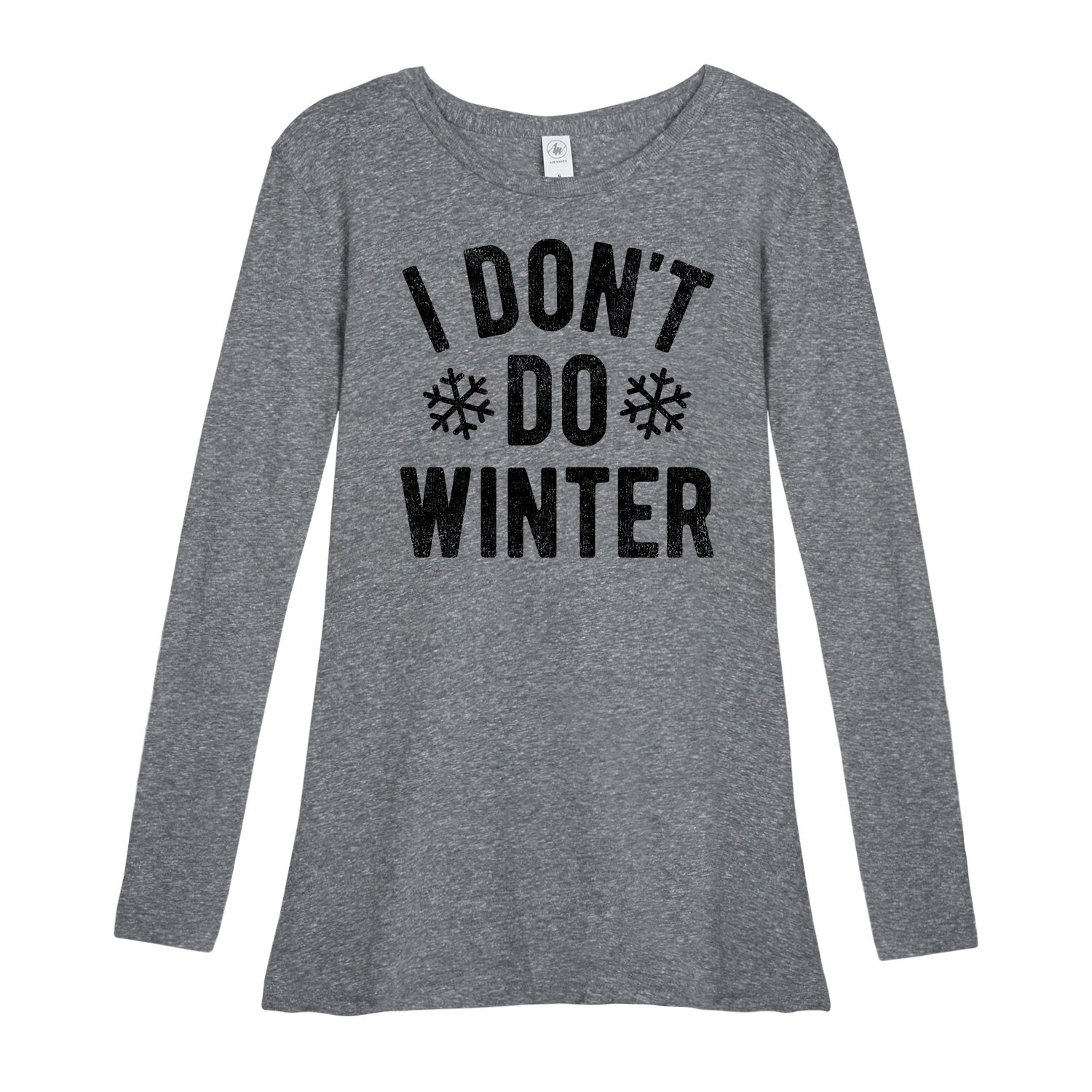 Shop I Dont Do Winter Ladies Long Sleeve Tee Overstock 24317308