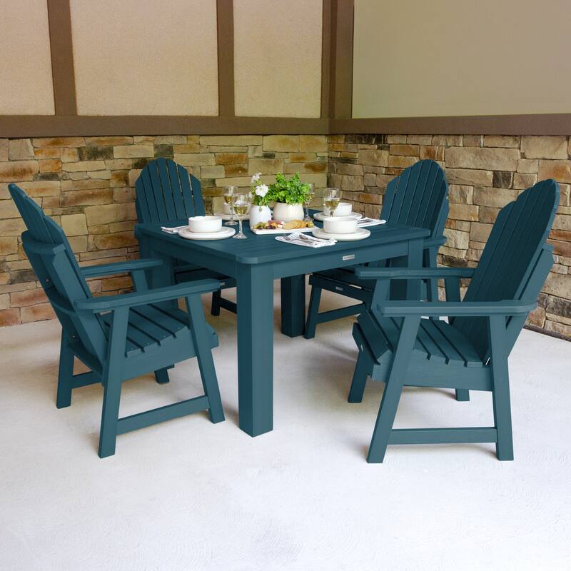 Hamilton 5-piece Outdoor Dining Set - 42" x 42" Table, Dining-height
