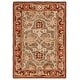 preview thumbnail 137 of 141, SAFAVIEH Handmade Anatolia Madeline Traditional Hand-spun Wool Rug 2'  x  3' - Sage/Burgundy - Runner