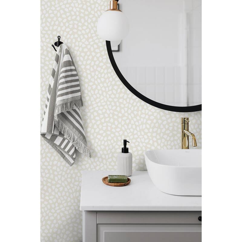 Seabrook Designs Confetti Spot Abstract Unpasted Wallpaper