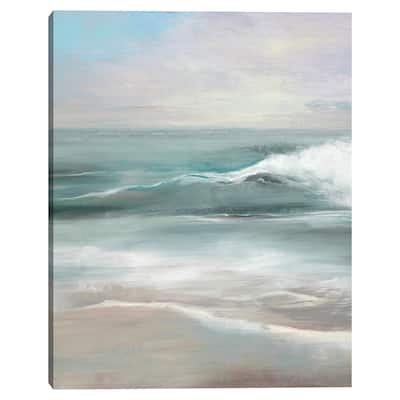 Coastal Blues by Liz Jardine Canvas Art Print