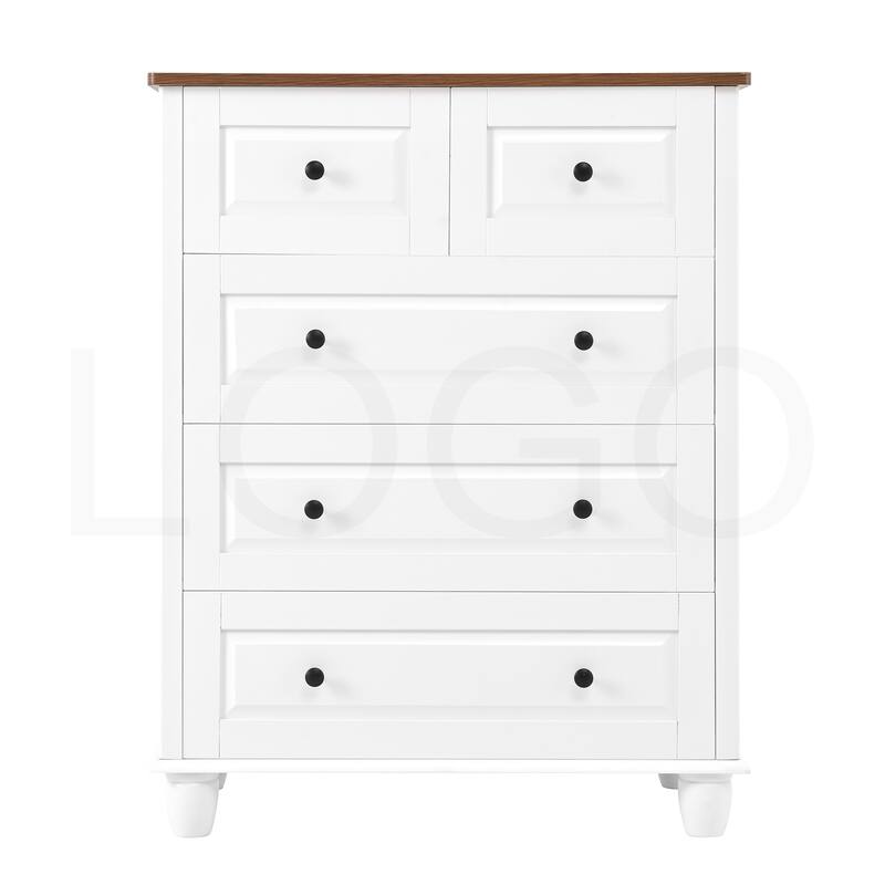Tall Wood Storage Chest Cabinet, Drawer Dresser, Wooden Dresser, Storage Organizer Cabinet