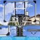 preview thumbnail 6 of 6, Transparent Goal Basketball Height Adjustable Backboard with Wheels,Outdoor Indoor Basketball Goal Game Play