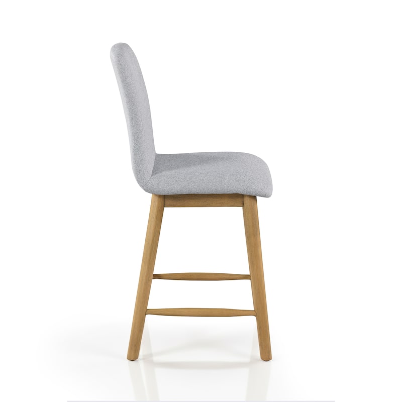 Furniture of America Nayel Modern 7-Piece Genuine Marble Counter Height Dining Table Set