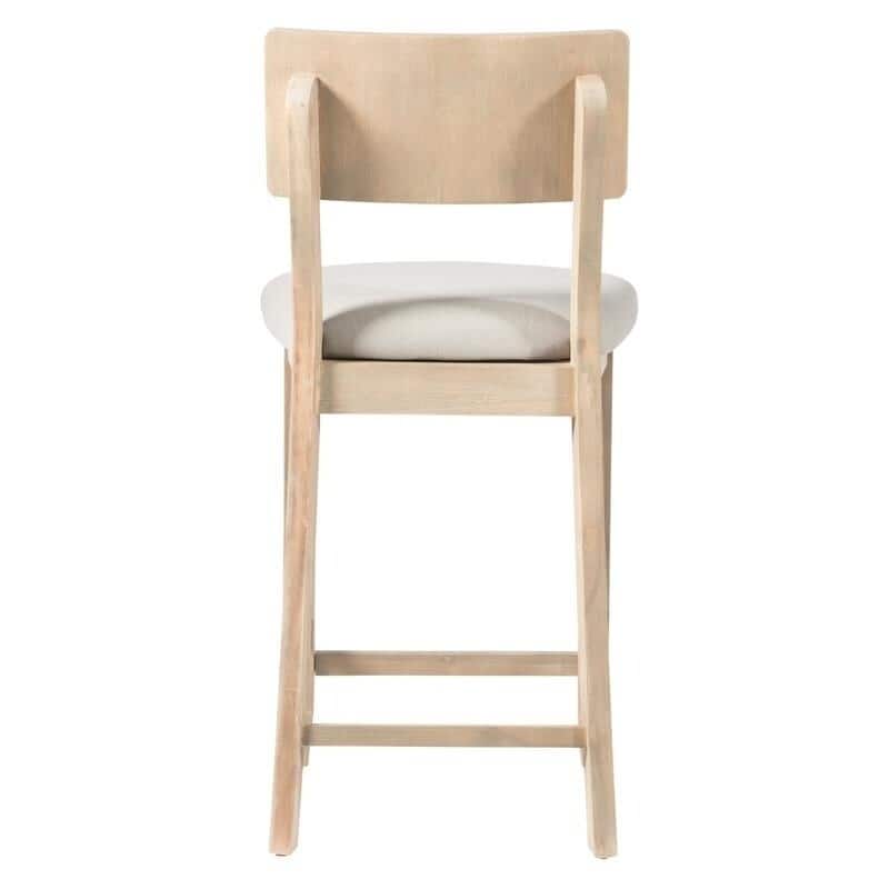 Loren Grey Wash Counter Stool - N/A