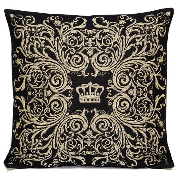 crown throw pillow