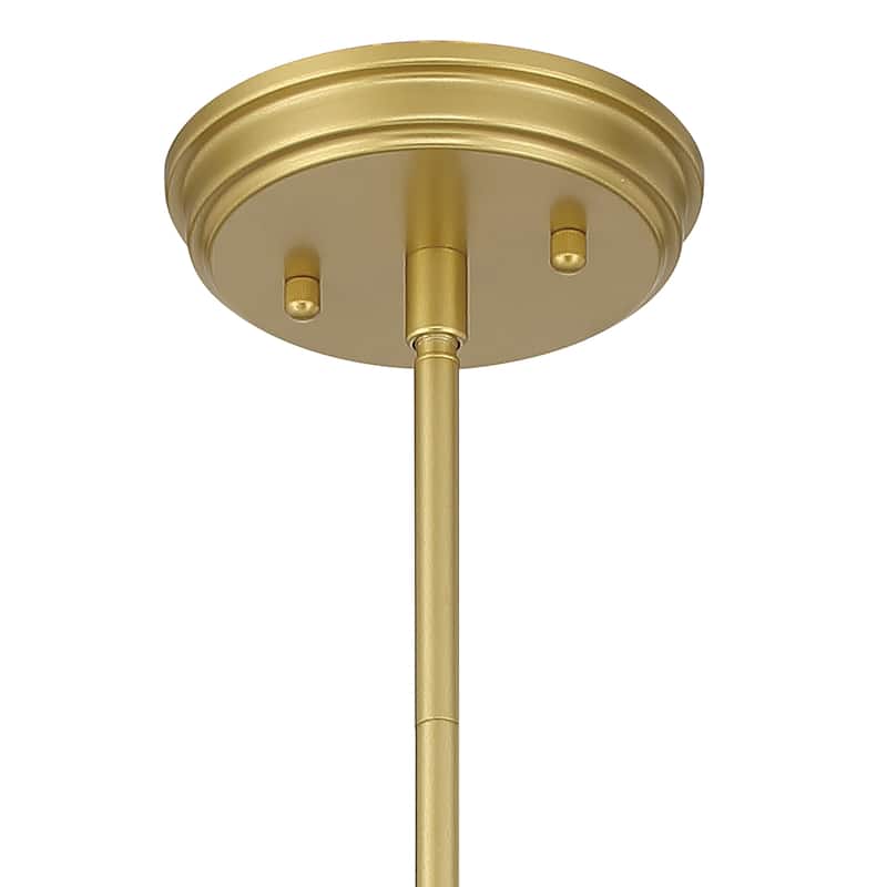 Acroma 4-light Modern Farmhouse Black/ Gold Sputnik Chandelier