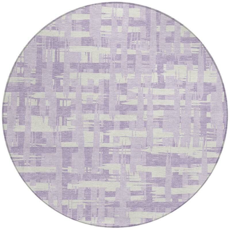 HomeRoots Striped Transitional Rectangle Outdoor Rug