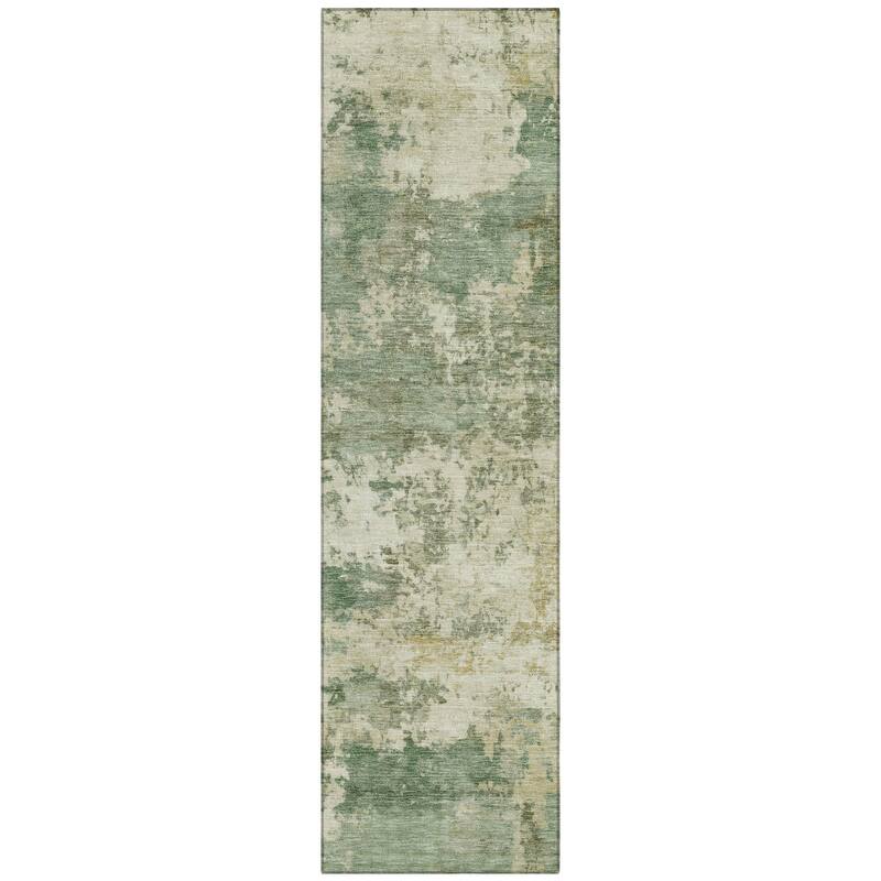 Machine Washable Indoor/ Outdoor Modern Jenna Chantille Rug